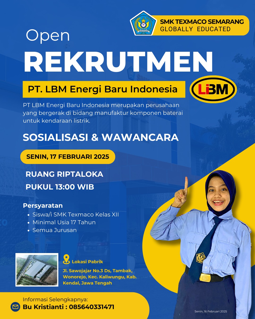 SELEKSI PT. LBM ENERGI BARU INDONESIA